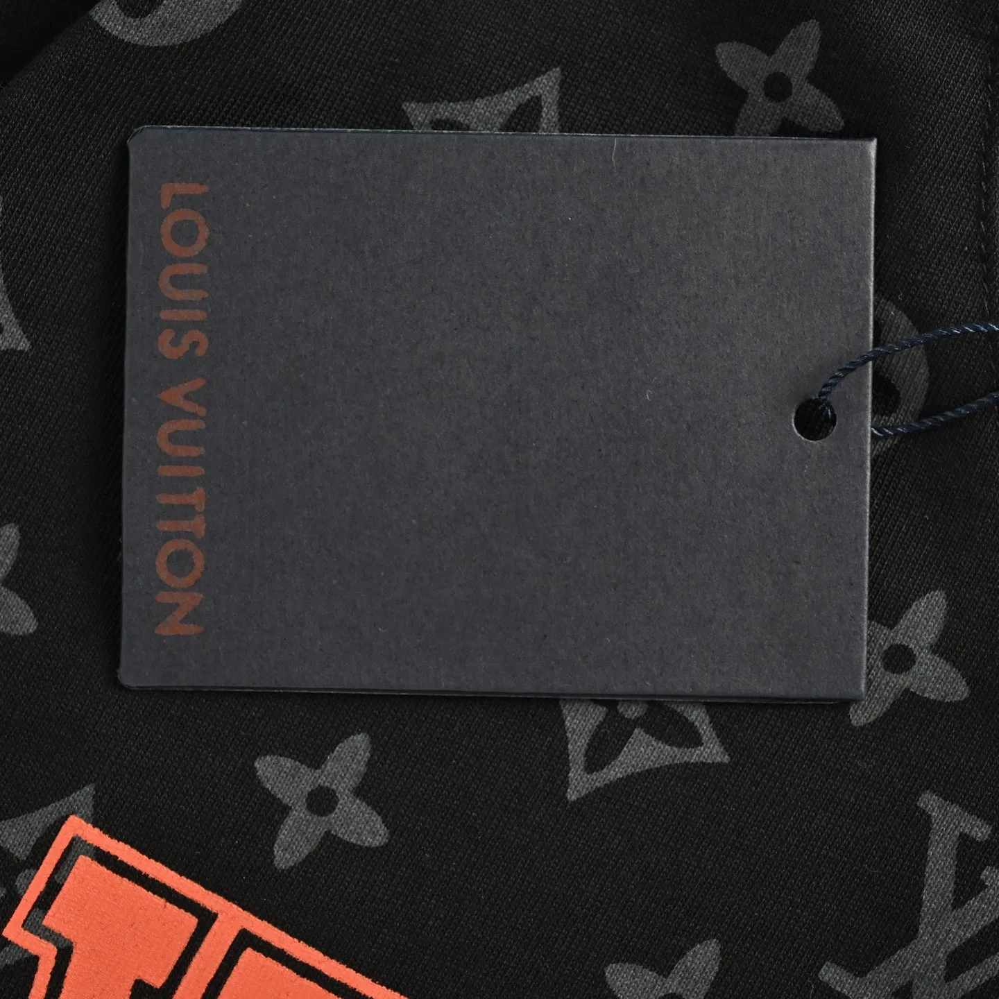 Louis Vuitton/Louis Vuitton 25ss No. 00 Orange letter print short sleeves
